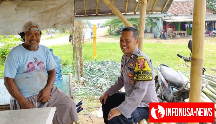 Perhatian Bhabinkamtibmas Polsek Klari Kepada Warga Terus Ingatkan Waspada TPPO