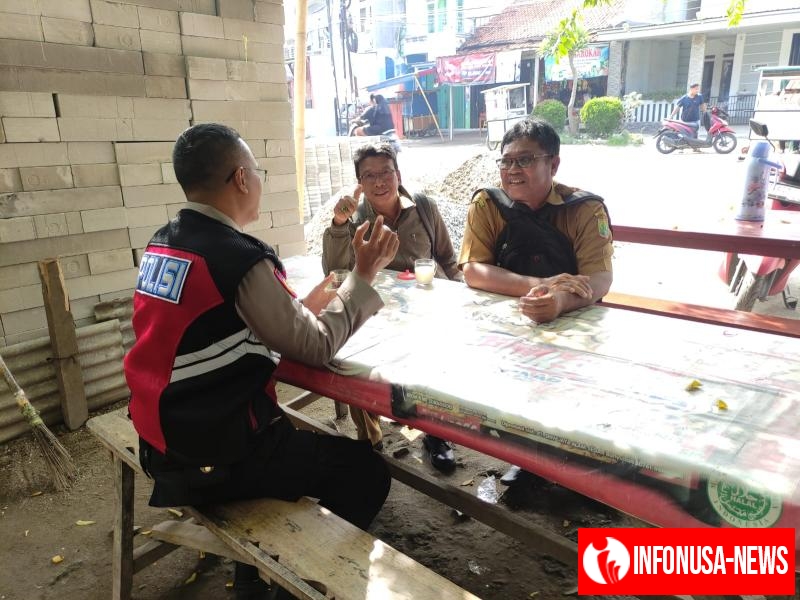 Bhabinkamtibmas Polsek Telagasari Sampaikan Himbauan TPPO Kepada Masyarakat Binaan