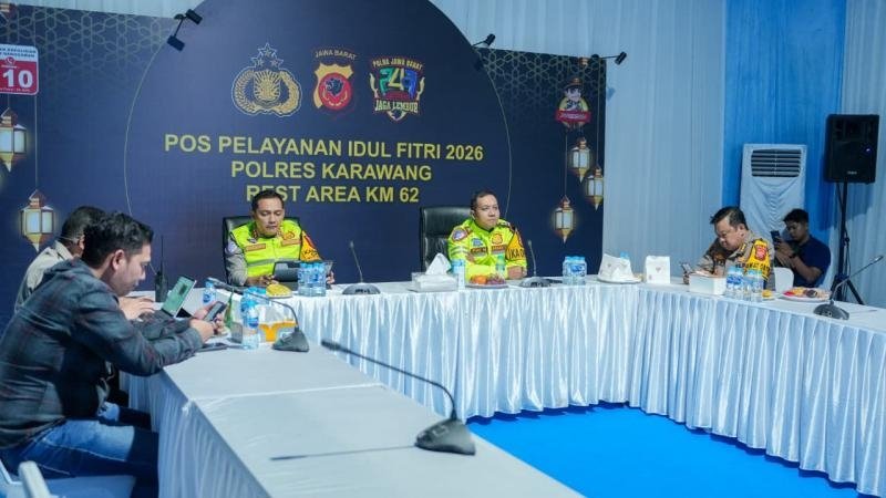 Kapolres Karawang Pastikan Kesiapan Personel Hadapi Puncak Arus Balik