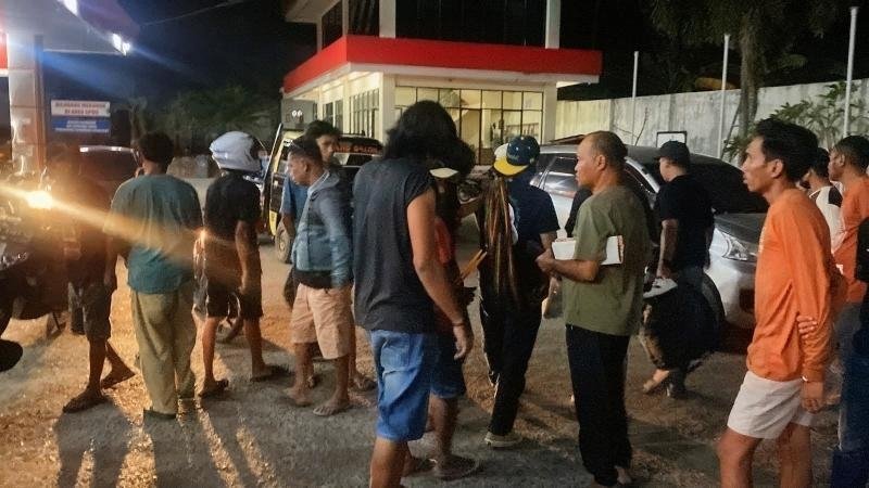 SPBU Amahami Jadi Lokasi Penangkapan, Polsek Rasana’e Barat Gagalkan Peredaran Ratusan Gram Sabu dari Surabaya