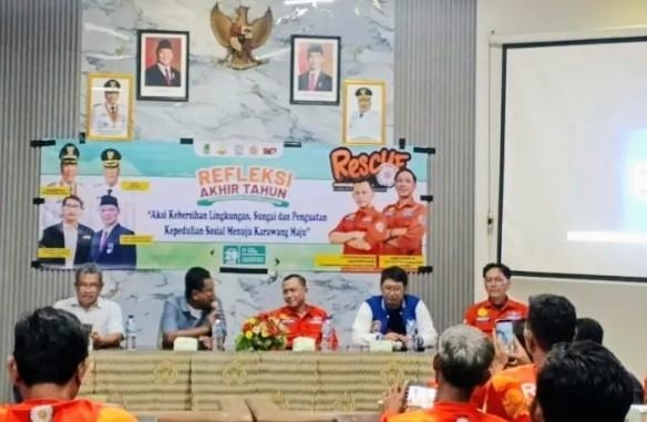 Rescue Karang Taruna Karawang Perkuat Sinergi Lingkungan dan Sosial Lewat Refleksi Akhir Tahun