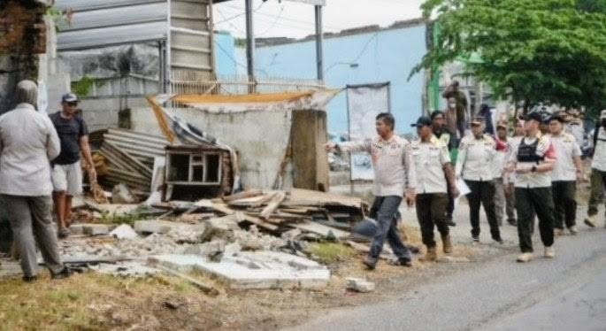 Enam Bangunan Tersisa di Jalur Tamelang-Curug, Satpol PP Beri Kesempatan Terakhir untuk Dibongkar Mandiri