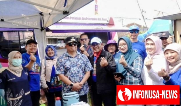 Bupati Abdusy Syakur Amin Hadiri Sekaligus Buka Roadshow Pelayanan Publik & Festival Kuliner di Cigedug, Bupati Berharap Ekonomi UMKM Garut Tumbuh
