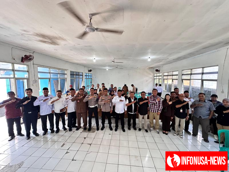 Polantas di Karawang Sosialisasi Tertib Berlalu Lintas Kepada Aparatur Kecamatan Batujaya