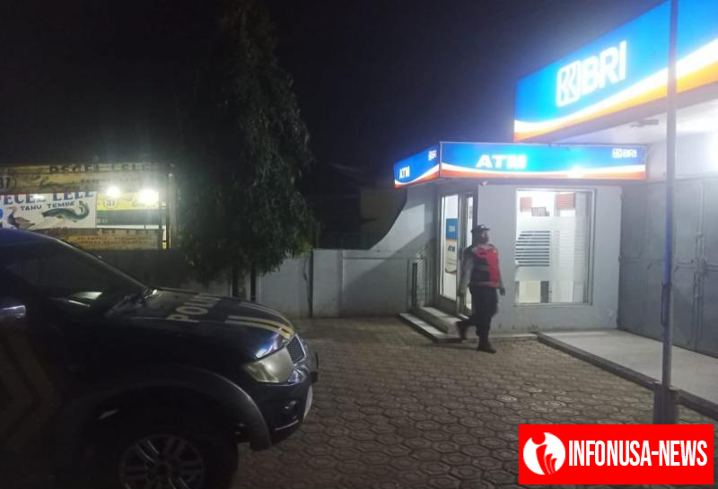 Cek Kamtibmas Obvit Perbankan, Polsek Pangkalan Tingkatkan Patroli Presisi