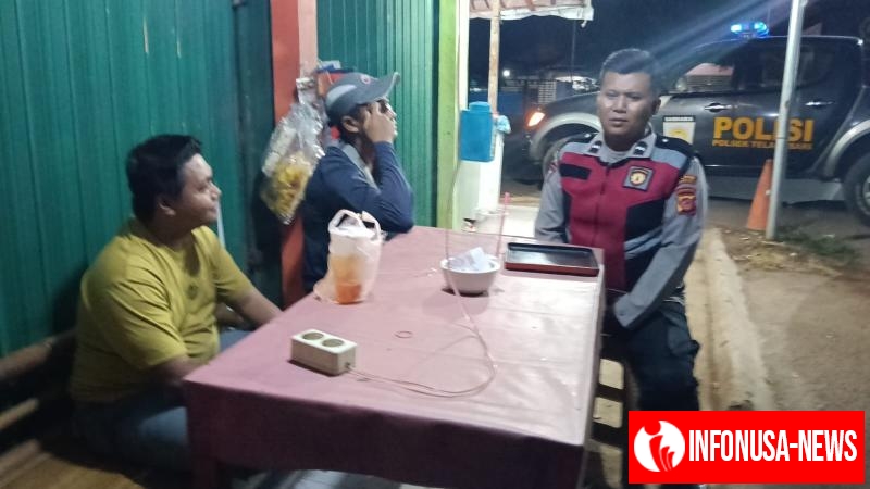 Bhabinkamtibmas Polsek Telagasari Siapkan Warga Hadapi Gukamtibmas dengan Giat Siskamling