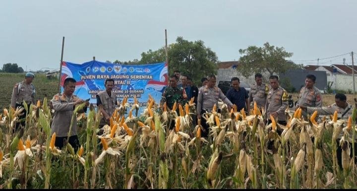 Satreskrim Polres Karawang Bersama Muspika Komitmen Dukung Program Swasembada Pangan Nasional 2026