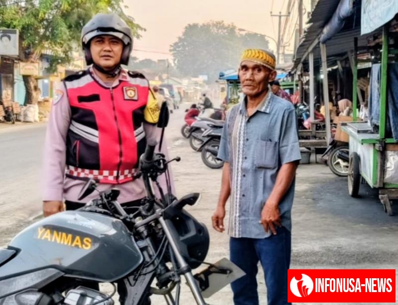 Upaya Anggota Prekat Polsek Banyusari Giat Patroli Jalan Raya Antisipasi Kejahatan