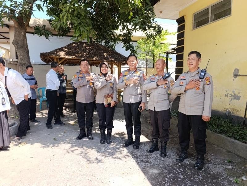 Polmas Wakapolda NTB di Tanjung Karang Permai, Libatkan Masyarakat Ciptakan Kamtibmas