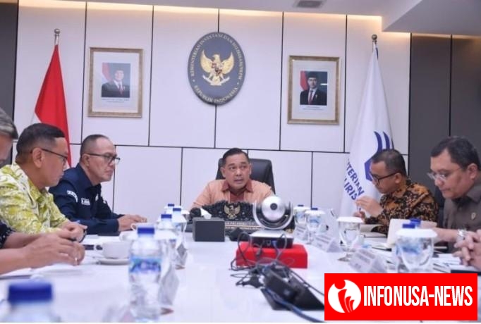 Wali Kota Sukabumi Ayep Zaki Didampingi DPMPTSP Bahas Penguatan Investasi dan Pengembangan Kawasan Industri dengan Wamen Investasi
