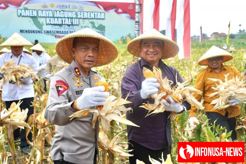 Kepedulian Polda Jabar Kepada Petani Jagung Untuk Meningkatkan Kesejahteraan