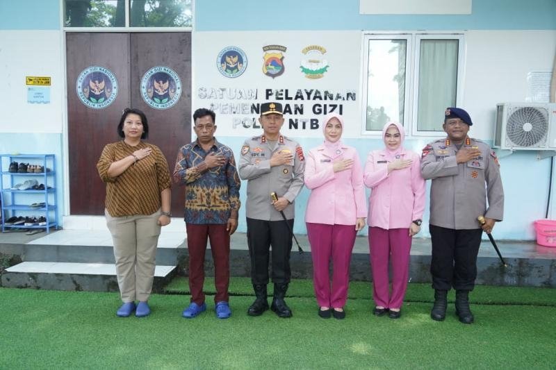 Kapolda NTB Tinjau Sarana Mako Brimob, Cek Kesiapan Fasilitas Personel