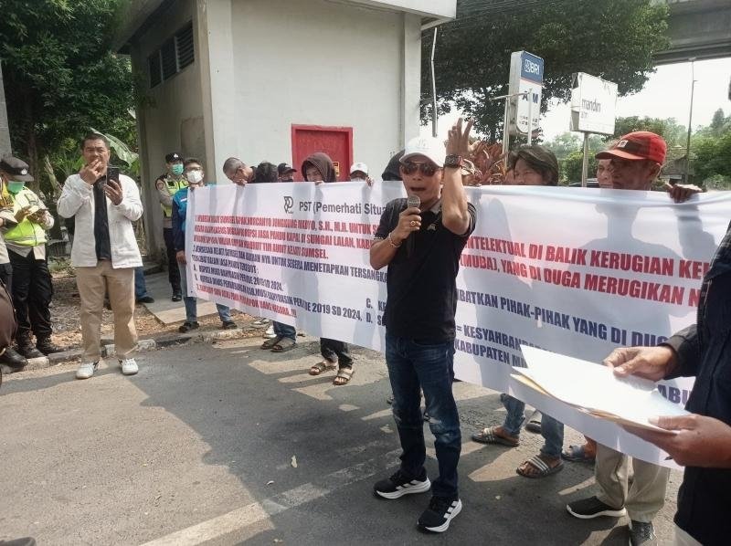 PST Kembali Datangi Kejati Sumsel, Dorong Dugaan Kasus Jasa Pandu Kapal Sungai Lalan Dituntaskan