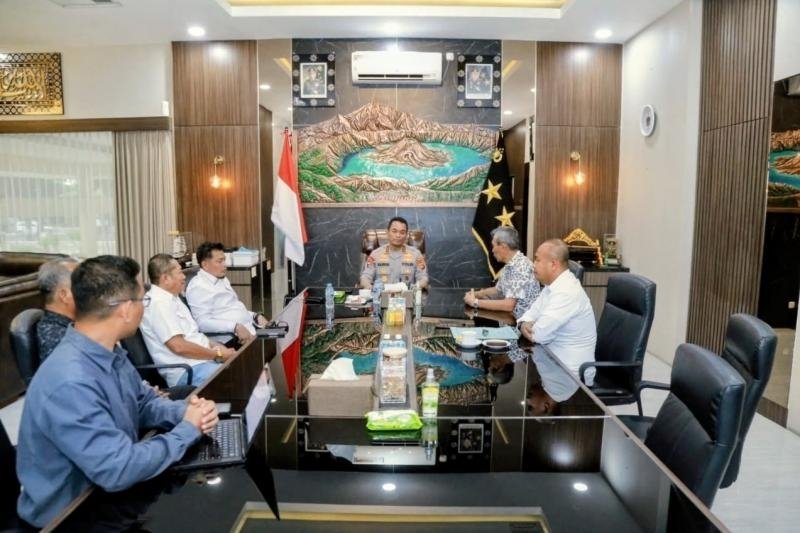 Kapolda NTB Terima Audiensi Dirut PT TCN Gili Trawangan