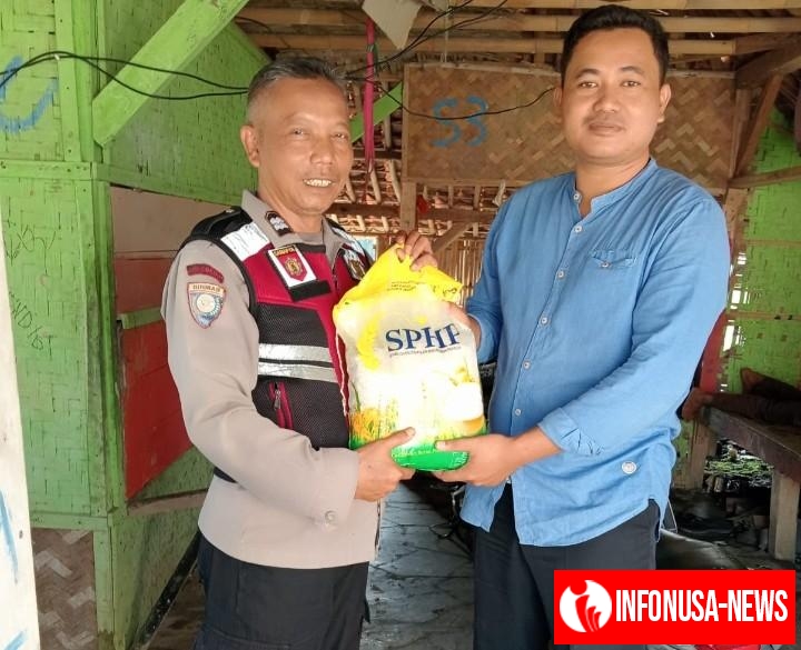 Program Ketahanan Pangan Beras Murah Digelar Polsek Tegalwaru Dapatkan Antusias Warga