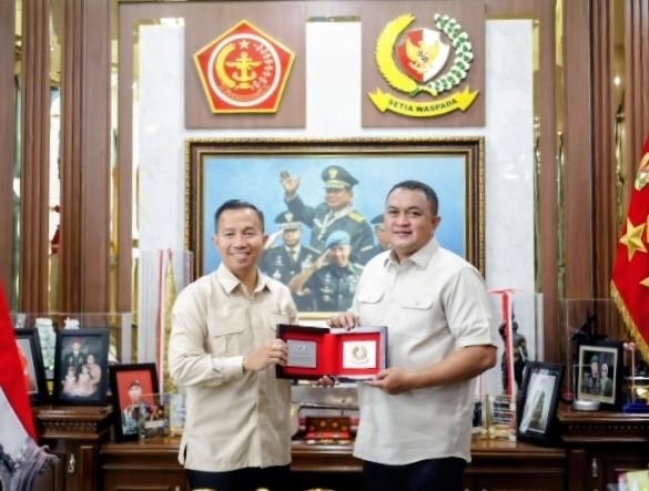 Merawat Sinergi Demi Keamanan Negeri, Bupati Bogor Bersilaturahmi dengan Paspampres