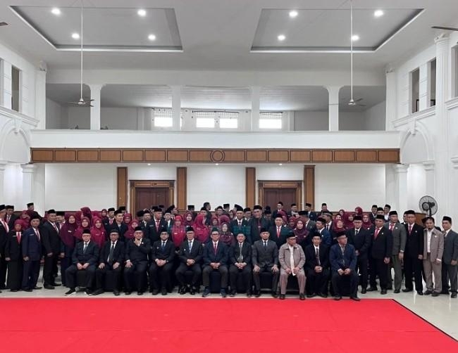 Ayep Zaki Lantik 86 Kepala Sekolah, Tegaskan Indeks Pendidikan Sukabumi Harus Tembus 80