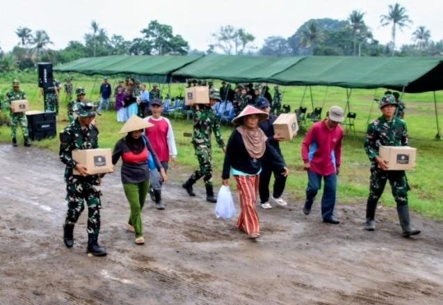 Setahun Mengabdi, Yonif TP 839/Satria Abyakta Hadir Menjawab Kebutuhan Warga Kuningan 