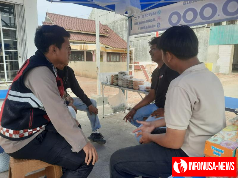 Bhabinkamtibmas Polsek Telagasari Gelar Penyuluhan terkait Pencegahan Kenakalan Remaja