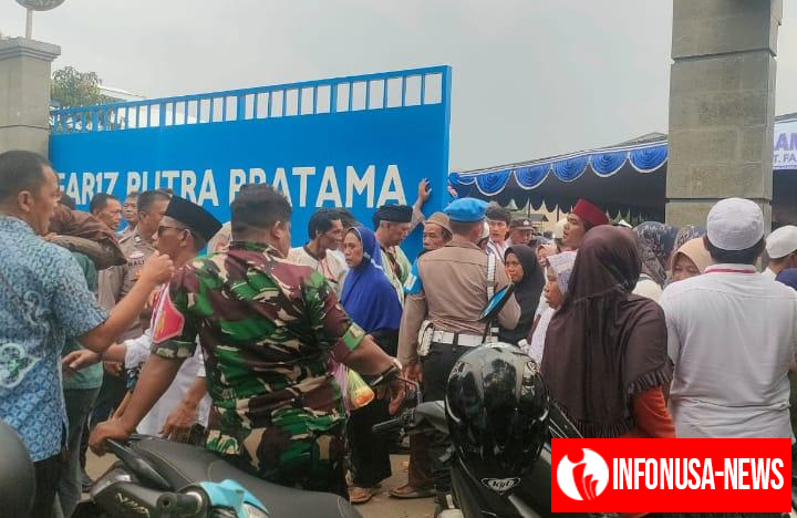Personel Polsek Klari Lakukan Pengamanan Acara Maulid Nabi SAW di Wilayah Kecamatan Klari