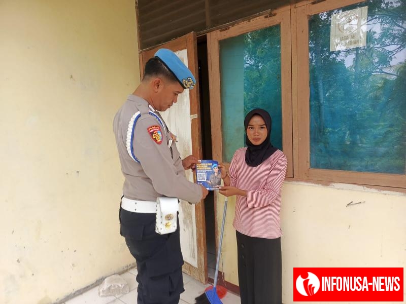 Dilaksanakan Personil Bhabin Polsek Tempuran, Giat Sosialisasi QR Barcode ke Masyarakat Pengaduan ke Divisi Propam Polri Bidpropam Polda Jabar.