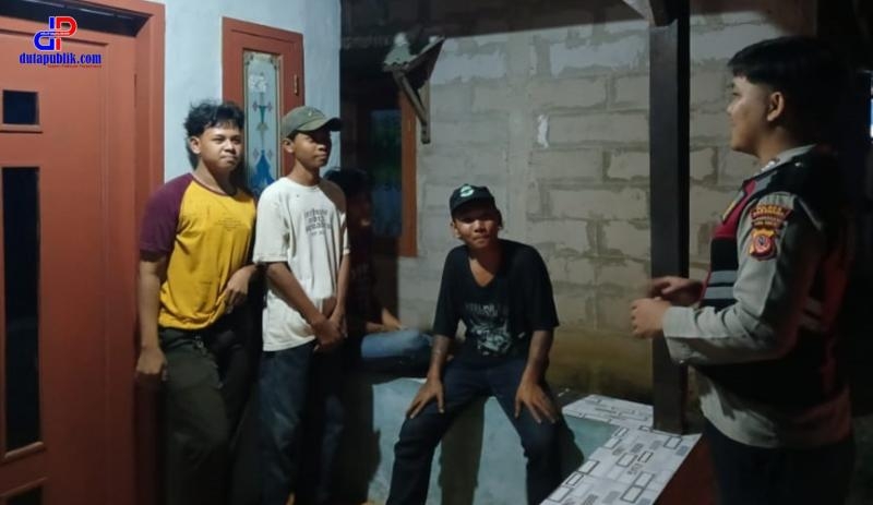 Bhabinkamtibmas Polsek Lemahabang Imbau Remaja Hindari Peredaran Dan Penyalahgunaan Obat Terlarang