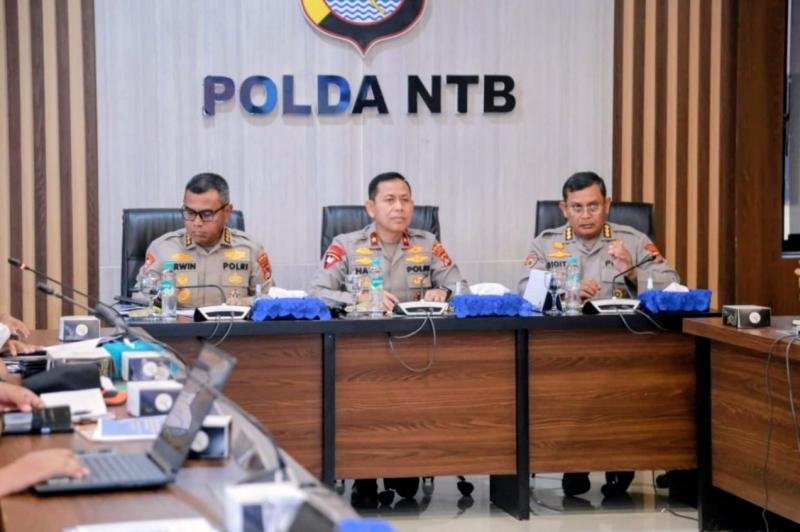 Polda NTB Gelar Rakor Lintas Sektoral, Antisipasi Dampak El Nino dan Karhutla