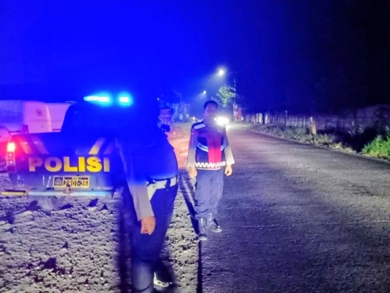 Patroli Polsek Telagasari Susuri Wilayah Rawan, Tekan Angka Gukamtibmas Malam