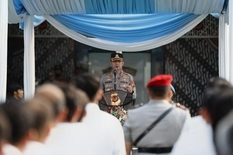 Kapolresta Karawang Imbau Masyarakat Jaga Kedamaian Saat Sampaikan Aspirasi