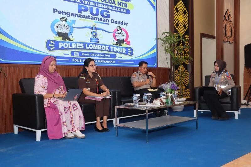 Karorena Polda NTB Tekankan Pengarusutamaan Gender Berbasis Kebutuhan dan Anggaran Tepat Sasaran