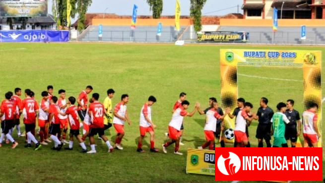 Laga Perebutan Juara Tiga Turnamen Sepak Bola Antar Kecamatan, Cilimus Raih Juara Tiga Bupati Cup, Besok Duel Sengit Kuningan vs Luragung di Final
