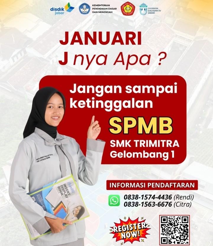 Menyambut Masa Depan dari Bangku Sekolah Kejuruan, SMK Tri Mitra Resmi Buka Pendaftaran Siswa Baru