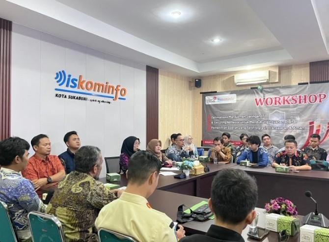 Perkuat Layanan Digital, Diskominfo Kota Sukabumi Gelar Workshop Manajemen dan Keamanan Jaringan 