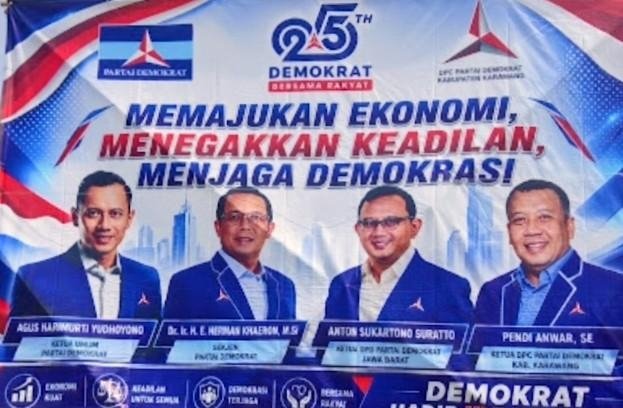 Pesta Rakyat Jadi Ruang Demokrat Mendekat dengan Warga Cikampek Barat