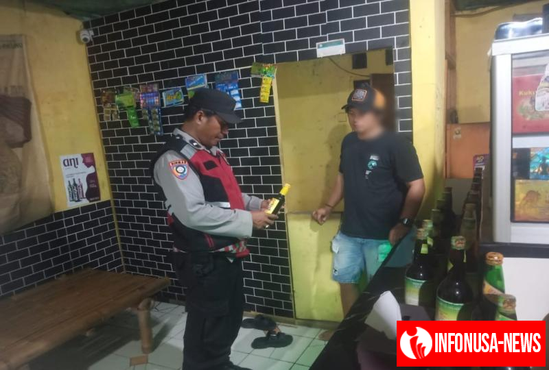 Cegah Peredaran Miras, Polsek Pangkalan Laksanakan Ops Cipkon Pekat