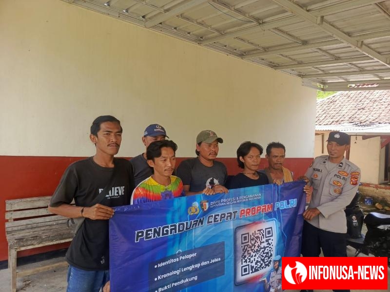 Polsek Pangkalan Sosialisasikan Pengaduan Cepat Propam Polri kepada Masyarakat