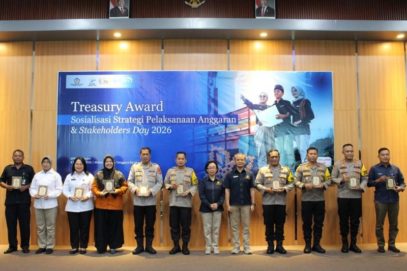 Polda NTB Borong Penghargaan Kinerja Anggaran 2025, Sejumlah Satker Raih Peringkat Terbaik