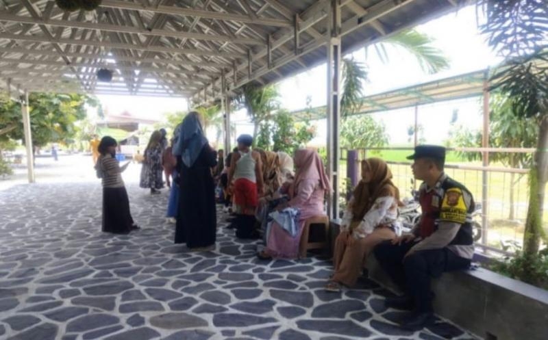 Prekat Polsek Banyusari Sosialisasikan Bahaya TPPO di Wilkum