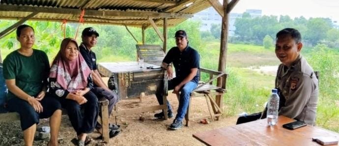 Pesan Polsek Telukjambe Barat Untuk Warga, Waspada Modus TPPO