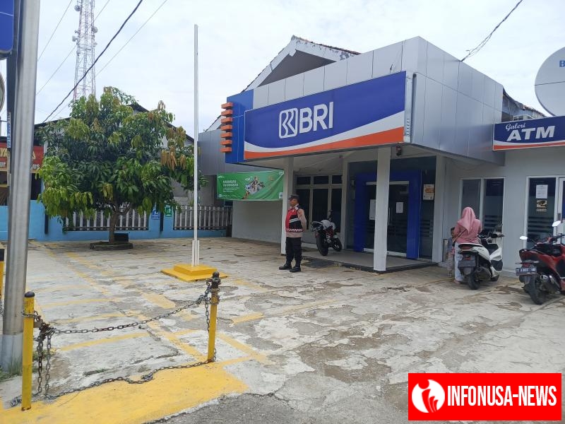 Personil Polsek Tempuran Res Karawang, Periksa Fasilitas Perbankan, Guna Antisifasi C3 dan Guankamtibmas