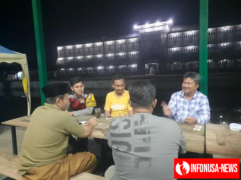 Bhabinkamtibmas Polsek Telagasari Gencar Lakukan Ronda Bersama Warga Untuk Waspada Gukamtibmas