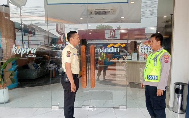 Polsek Telagasari Laksanakan Patroli Rutin Susuri Objek Vital