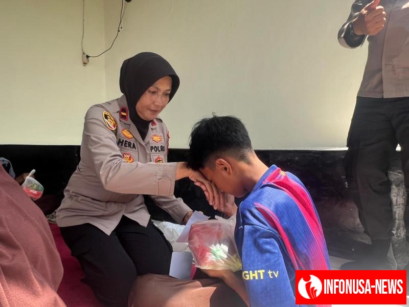 Jumat Siaga, Polwan Polres Karawang Gelar Kegiatan Positif Dan Produktif