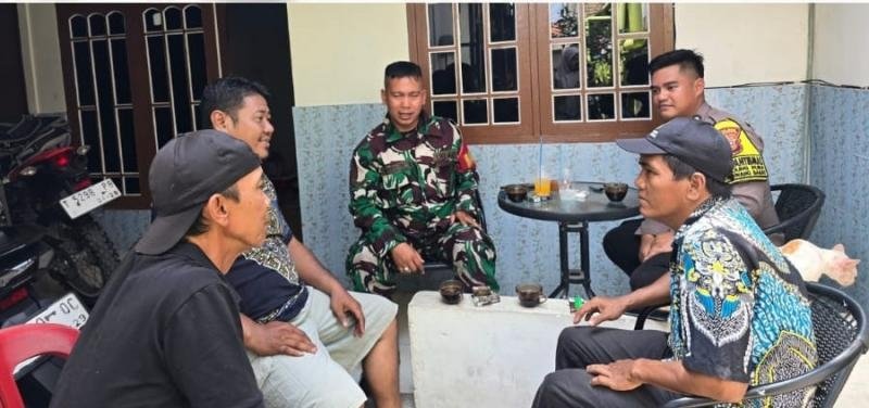 Sinergitas TNI-Polri Laksanakan Kegiatan Sambang dengan Warga Binaan Tanjungpura Karawang