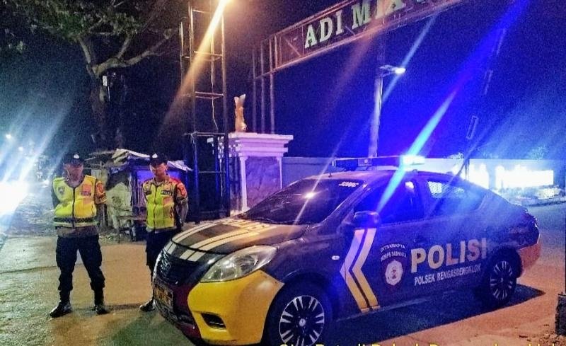 Pastikan Situasi Kondusif, Personil Polsek Rengasdengklok Gencar Patroli Malam Hingga Jelang Dini Hari