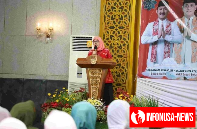 Pj Sekda Kabupaten Bekasi Ida Farida Hadiri Peringatan Maulid Nabi, Momentum Teladani Akhlak Rasulullah