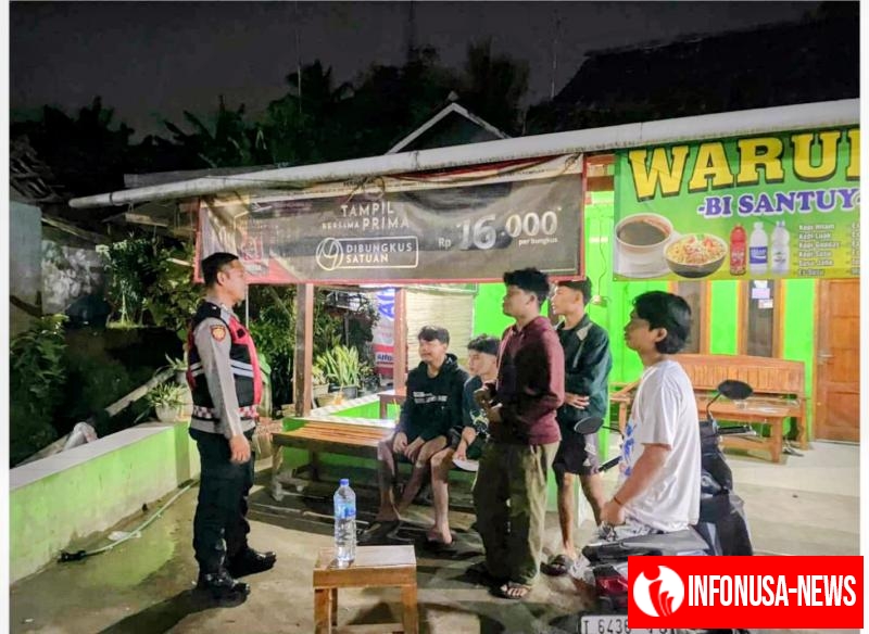 Bhabinkamtibmas Desa Tamansari Lakukan Giat Ngawangkong Bersama Masyarakat