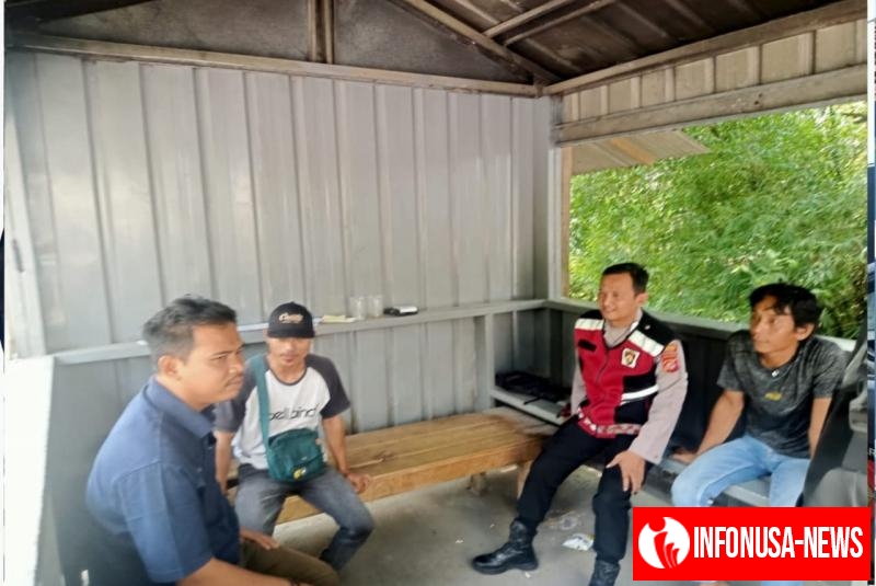 Bhabinkamtibmas Polsek Pangkalan Gelar Sosialisasi TPPO Kepada Warga Tamansari