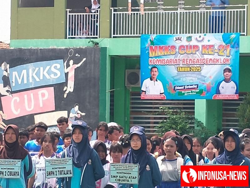 Ratusan Siswa SMP se-Komisariat Rengasdengklok Berlaga di MKKS Cup