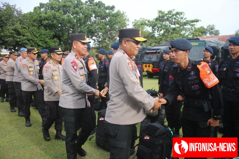 100 Personel Brimob Polda NTB Dikirim ke Aceh Tamiang, Fokus Bantu Korban Bencana